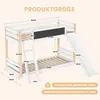 okwish Etagenbett Stockbett 90x200cm mit Treppe und Produktbild-Vorschau 8