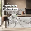 HEXIM Marmorplatten Optik 4 Stück 280x122 cm SPC Kunststoff Produktbild-Vorschau 5