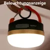 2er-Set Camping-LED-Laternen, USB & Solar aufladbar, 5 W, Produktbild-Vorschau 4