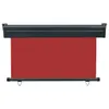 vidaXL Balkon-Seitenmarkise 125x250 cm Rot Produktbild-Vorschau 10