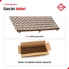 Osłona liści szer. 100-150mm dł. 1m brązowa PROTEKTOR Podgląd zdjęcia produktu 6
