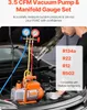 VEVOR 3,5 CFM sada vákuovej pumpy a manometra na Náhľad obrázku produktu 2