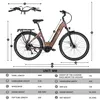 28 Zoll Mittelmotor 70N.M 18AH E-Bike Elektrofahrrad für Produktbild-Vorschau 7