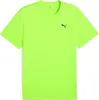 Herren Puma Ess Solid Cat Tee Fluo Grün Produktbild-Vorschau 1