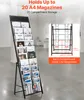 VEVOR Prospektständer Zeitschriftenständer mit 20 Taschen, Produktbild-Vorschau 2