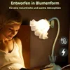 Blumen-Tischlampe, DIY-Formen Verfügbar, LED-Leselicht, Produktbild-Vorschau 3