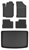 Rubberen automatten + kofferbakmat voor Kia Venga 2009-2017 Productafbeelding-voorbeeld 1