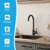 Bächlein Küchenarmatur 360 Grad schwenkbar Farbe schwarz Produktbild-Vorschau 7