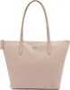 LACOSTE sac à épaule Shopping Bag Simply Taupe beige Voir les images du produit 6