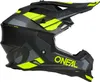 Oneal 2Series Spyde V23 Motocross Helm, schwarz/grau/gelb, Produktbild-Vorschau 3