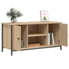vidaXL TV skrinka Sonoma dub 100x40x50 cm odvodený výrobok Náhľad obrázku produktu 4
