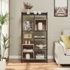 Standregal 'Belana' Bücherregal 137 x 70 x 33 cm mit 9 Produktbild-Vorschau 2