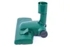 A green vacuum cleaner attachment with wheels on a white background. Produktbild-Vorschau