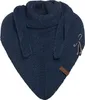 Knit Factory Coco Dreiecksschal - Jeans/Navy - 190x85 cm Produktbild-Vorschau 1
