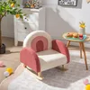 COSTWAY sofa dziecięca fotel bujany dla dzieci, fotel Podgląd zdjęcia produktu 1