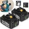 2 Stück Für Akku, Ersatzakku für Akku Makita BL1850 BL1850B Produktbild-Vorschau 1
