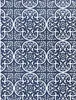 Bodenschutzmatte Vintage Floor Maroccan Tile dunkelblau Produktbild-Vorschau 1
