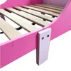 Einhorn Kinderbett Rosa mit Rausfallschutz, seitlichem Produktbild-Vorschau 10
