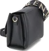 A black Valentino Bags handbag is shown from a side angle against a white background. Náhled obrázku produktu