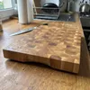 Eichenholzbrett SZTORCOWA 40x30x4 MASSIV auf Beinen, Produktbild-Vorschau 3