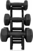 Meteor Hexagon Hantelset 12 kg – 6-teiliges Kurzhantel-Set Produktbild-Vorschau 6