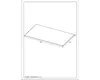 Jungborn Waschtischplatte 806 x 460 mm Uni Ohne Ausschnitt Produktbild-Vorschau 3