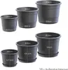 Plastard Blumentopf 3er-Set Ø 54 cm mit Untersetzer rund – Produktbild-Vorschau 7