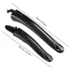MUNDO® Fahrrad Schutzbleche Set 26–27,5 Zoll vorne & hinten Produktbild-Vorschau 10