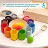 Montessori Holzspielzeug Bälle in Tassen 4 cm Produktbild-Vorschau 18