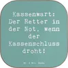 Mr. & Mrs. Panda Tassenuntersetzer Spruch Kassenwart Held - Produktbild-Vorschau 1