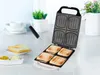 Sandwichtoaster XXL Snackmaker 4er Toaster Sandwichmaker Produktbild-Vorschau 2