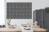 MuchoWow® Poster Tiermuster - Schwarz - Weiß - Abstrakt Produktbild-Vorschau 3
