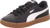 A single black Puma shoe with a white stripe and a brown sole is shown against a white background. Produktbild-Vorschau