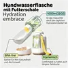 Hundetrinkflasche mit Futterbehälter 32oz, 3-in-1 Produktbild-Vorschau 5
