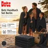 Betz 4 Stück Handtücher 50x100 cm BERLIN 100% Baumwolle  Produktbild-Vorschau 7