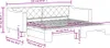 vidaXL Tagesbett Ausziehbar Taupe 90x200 cm Stoff Produktbild-Vorschau 8