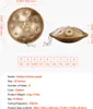 VEVOR Handpan Drum, 55 cm, 9-tónový oceľový bubon, 432 Hz, Náhľad obrázku produktu 7