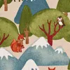 SCHÖNER LEBEN. Kissenhülle Wald Berge Fuchs Eule Waschbär Produktbild-Vorschau 4