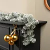 Weihnachtsbaumgirlande grün verschneit 270 cm Produktbild-Vorschau 7