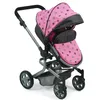 Bayer Chic 2000 Kombi-Puppenwagen Mika Sternchen grau Produktbild-Vorschau 5
