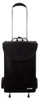 A black shopping trolley with a silver frame and wheels, shown from the front against a white background. Anteprima dell’immagine prodotto