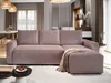 A modern living room with a lilac sectional sofa. Produktbild-Vorschau