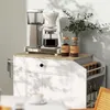 HOMCOM Küchenwagen mit Schublade, Schrank, Gewürzregal, 4 Produktbild-Vorschau 9