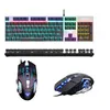 A gaming keyboard and two gaming mice are displayed against a white background. Produktbild-Vorschau
