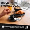 Coral - 4 x 90ml Espressotassen mit Henkel, Untertassen & Produktbild-Vorschau 3