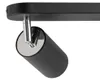 Schwarzer Deckenspot "Eye" Schwarz Metall 2-flammig GU10 Produktbild-Vorschau 6