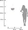Esschert Design Aged Ceramic Hanging Basket; AC03 Produktbild-Vorschau 4