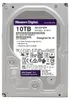 A close-up, top-down view of a Western Digital 10TB Purple Pro surveillance hard drive. Náhľad obrázku produktu