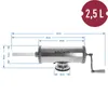 Horizontaler Wurstfüller 2.5 kg mit Silikonkolben Produktbild-Vorschau 3