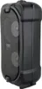 A black portable speaker with two visible speaker cones. Náhľad obrázku produktu